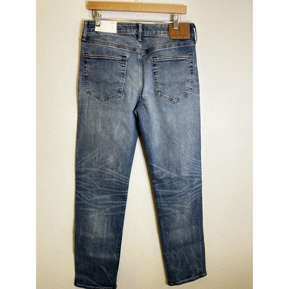 American Eagle Men's Airflex + original Straight Stretch Jeans - Size 32W x 34L - Picture 5 of 10